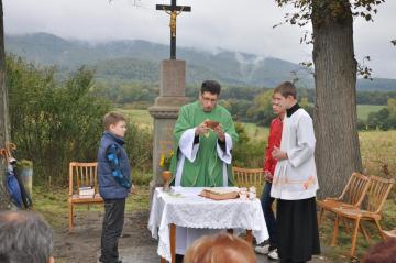 Vysvätenie Mäsiarovho Kríža 5. októbra 2014 Vysvätenie Mäsiarovho Kríža 5. októbra 2014