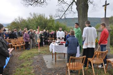 Vysvätenie Mäsiarovho Kríža 5. októbra 2014 Vysvätenie Mäsiarovho Kríža 5. októbra 2014